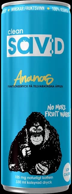 Clean sav:D Ananas 330 ml