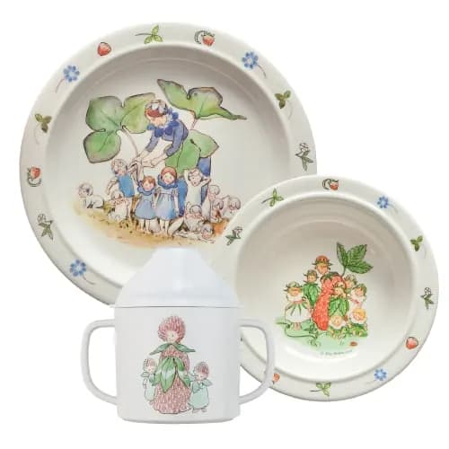 Rätt Start Elsa Beskow Blomsterbarn Barnservis 3-del
