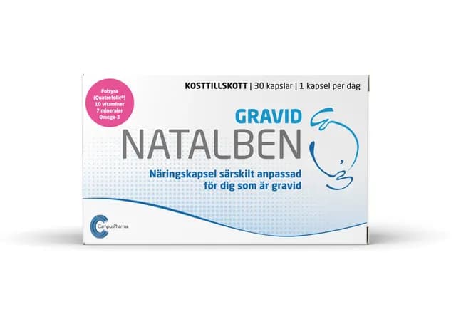 Natalben Gravid 30 kapslar