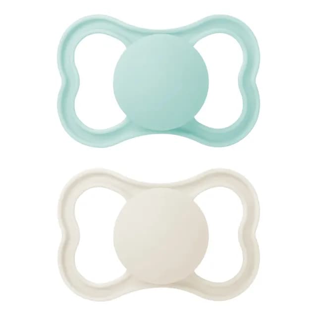 MAM Air Silicone Neutral 16-36m 2-pack