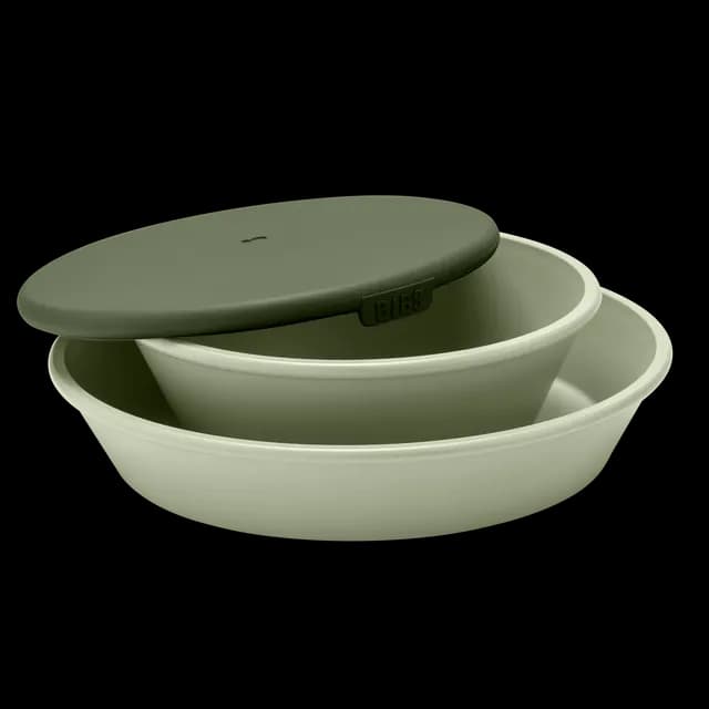 BIBS Dinner Plate Set Sage