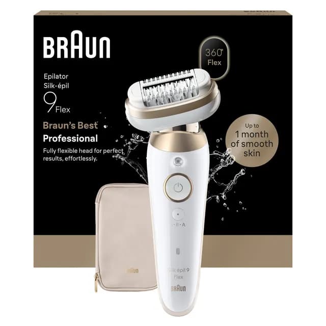 Braun Silk·épil 9 Flex Wet & Dry Epilator 9-011 3D Guld
