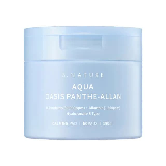 S.NATURE Aqua Oasis Panthe-Allan Calming Pads 60 st