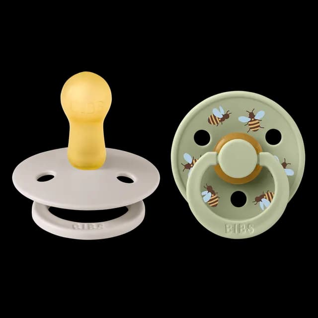BIBS Studio Colour Latex Size 2 Bumblebee Mushroom Mix 2-pack