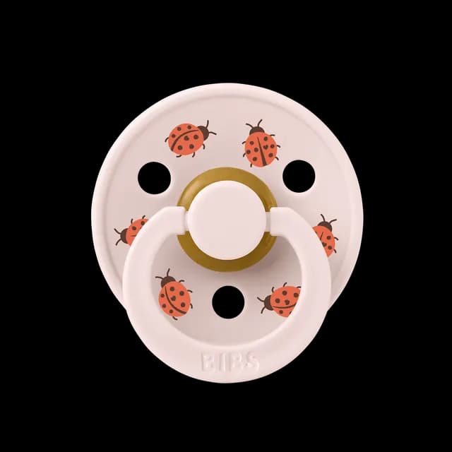 BIBS Studio Colour Latex Size 1 Ladybug Friends Petal