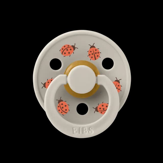 BIBS Studio Colour Latex Size 3 Ladybug Friends Sand