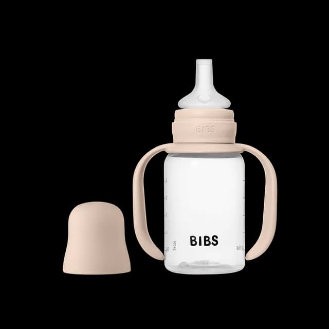 BIBS Baby Sippy Bottle Spout Silicone Blush 150 ml 1-pack