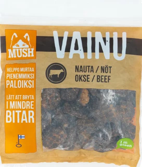 MUSH VAINU Nötgodis 150 g