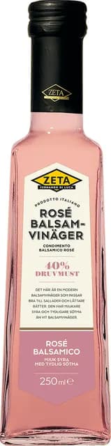 Zeta Balsamvinäger rosé 250 ml