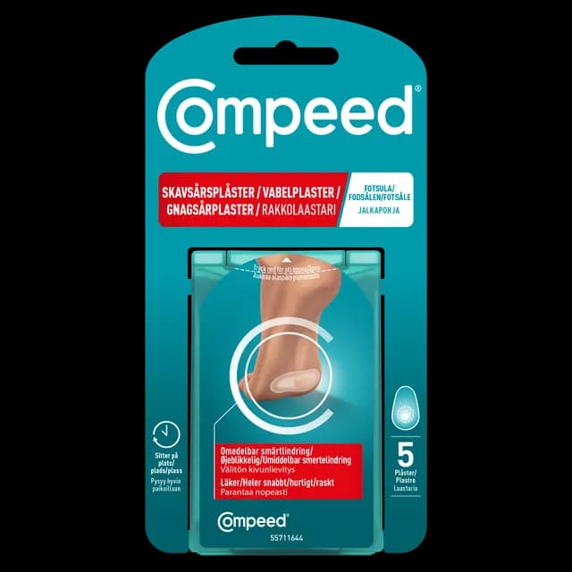 Compeed Skavsårsplåster Sport Fotsula 5 st