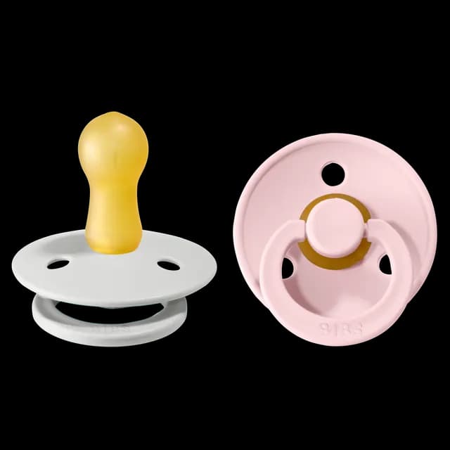 BIBS Colour Haze/Blossom strl. 2 (6-18 månader) 2-pack