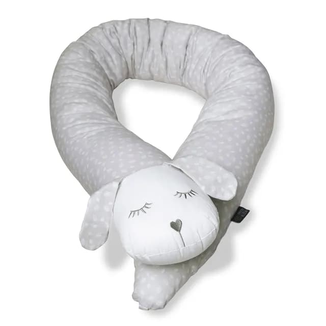 Vinter & Bloom Nordic Leaf Bumper Buddy Calm Grey