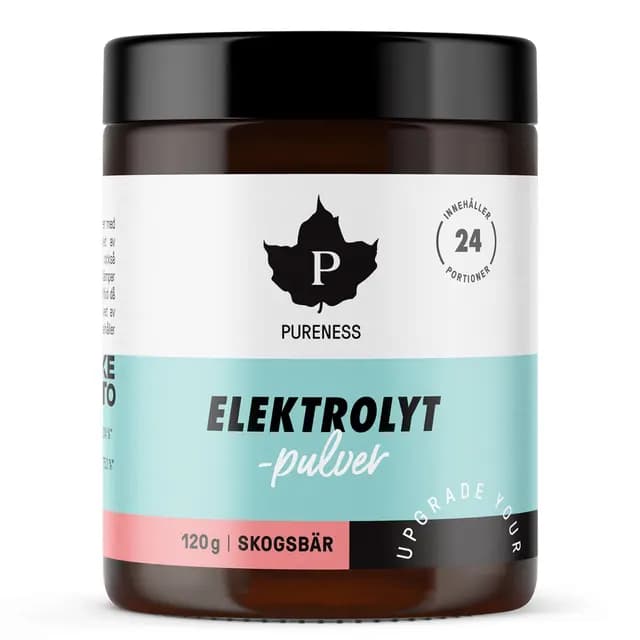 Pureness Elektrolytpulver Skogsbär 120 g