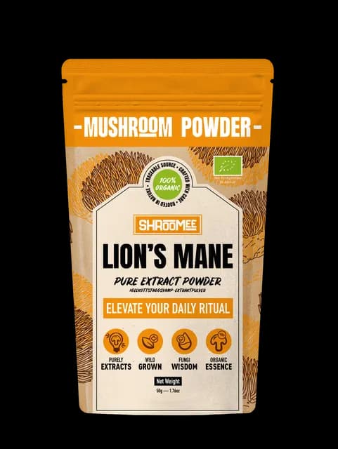 The Organic Labs Lion’s Mane-extraktpulver EKO 50 g