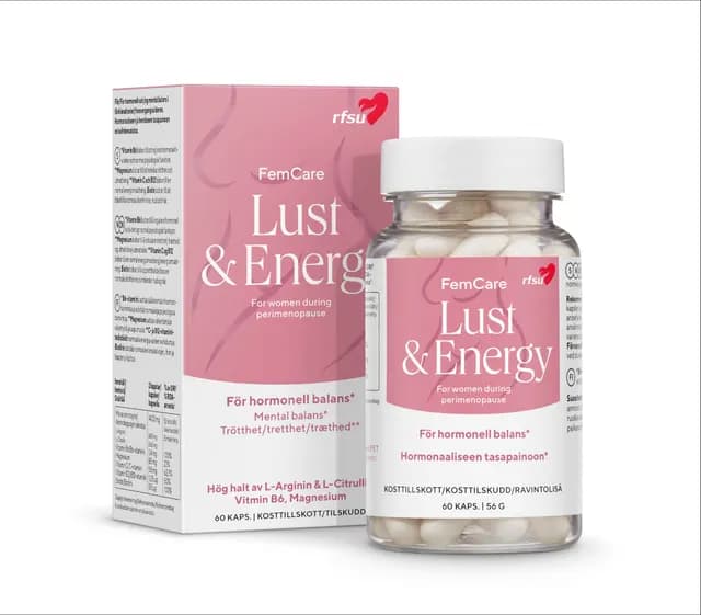 RFSU FemCare Lust & Energy 60 kapslar