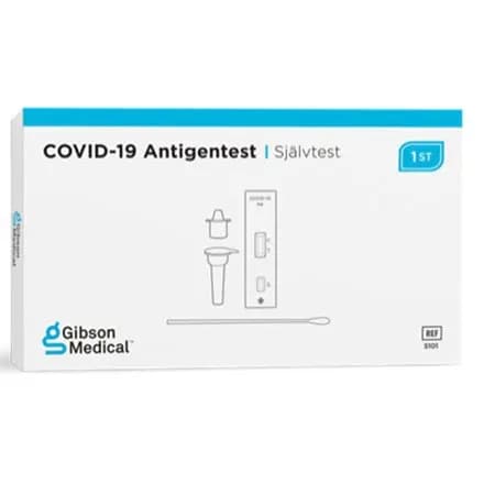 Gibson Medical Covid Självtest Pågående Infektion 1 st