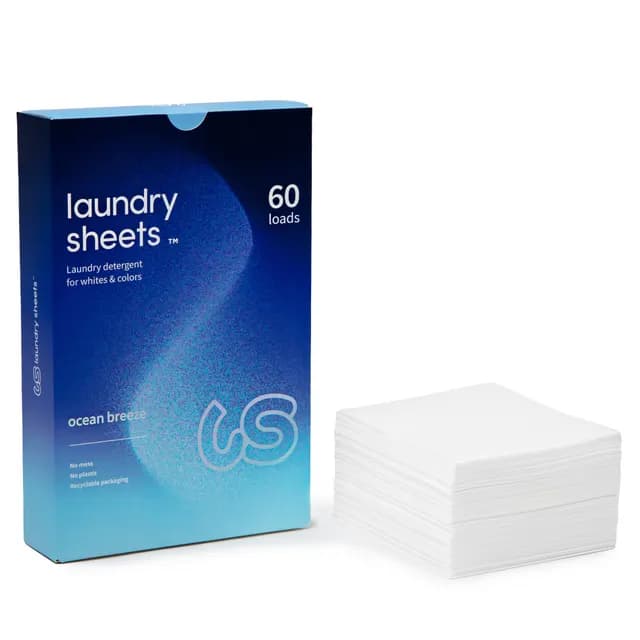 Laundry Sheets Ocean Breeze 60-pack