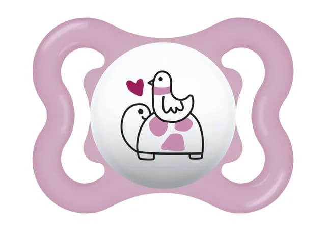 MAM Supreme Silicone Pink 0-6m 1-pack