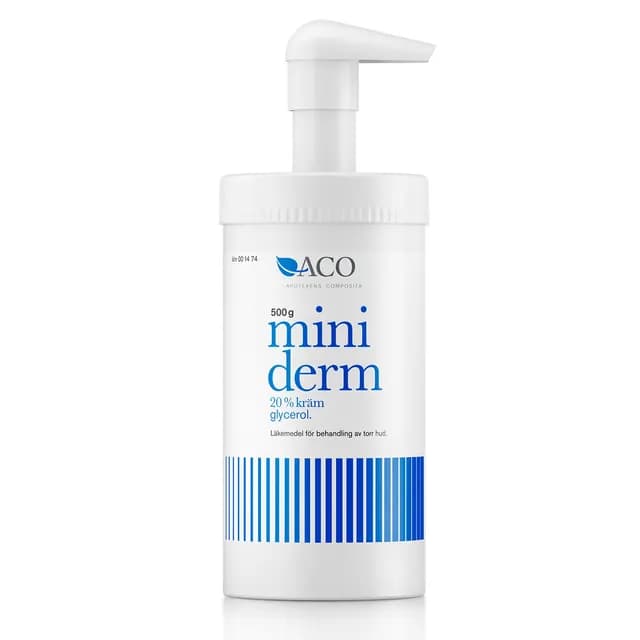 Miniderm Kräm 20% 500 g