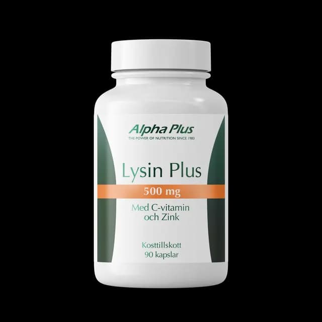 Alpha Plus Lysin Plus 500 mg 90 kapslar