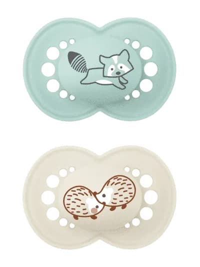 MAM Original Natural Rubber 6-16m Blå 2-pack