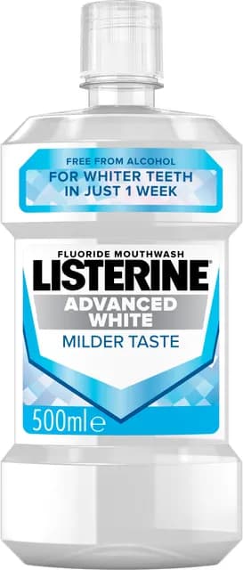 Listerine Advanced White mildare smak 500 ml