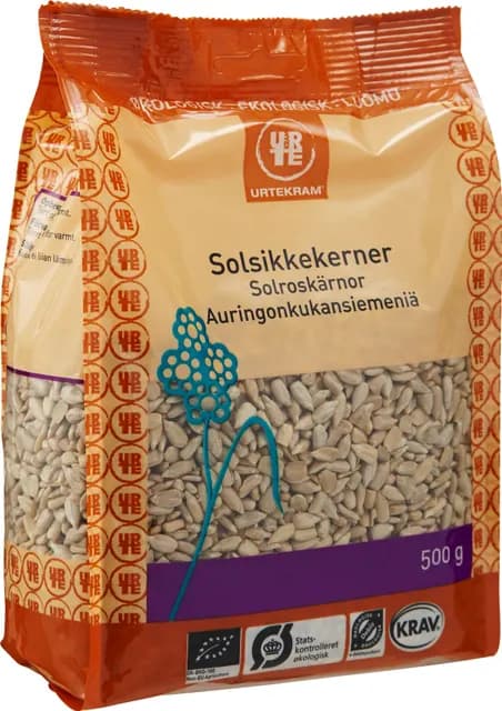 Urtekram Solrosfrön EKO 500 g