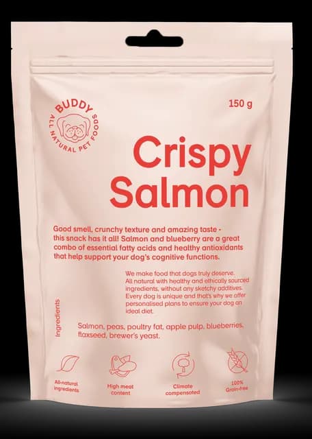 Buddy Crispy Salmon 150 g