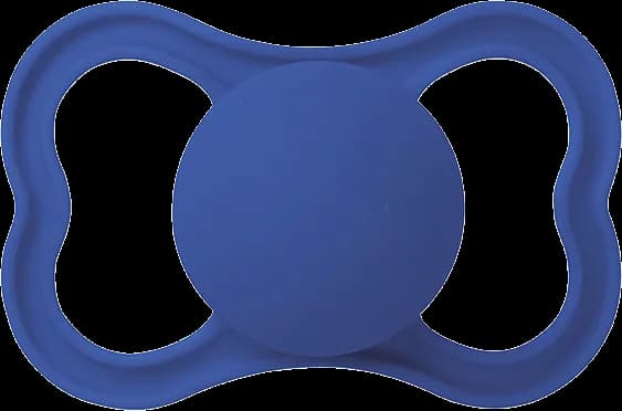 MAM Supreme Silicone 16-36 mån Blue Unprinted