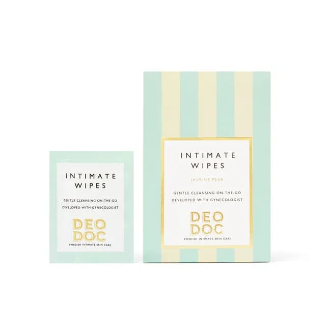 DeoDoc Intimate Wipes Jasmine Pear 10 st