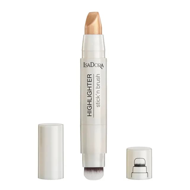IsaDora Highlighter Stick'n Brush Bronze Shimmer 3,6 g