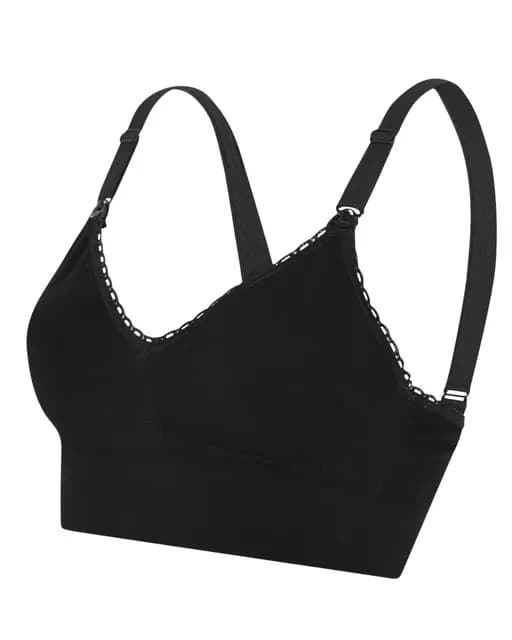 momkind Amningsbh tan bygel Svart L/XL