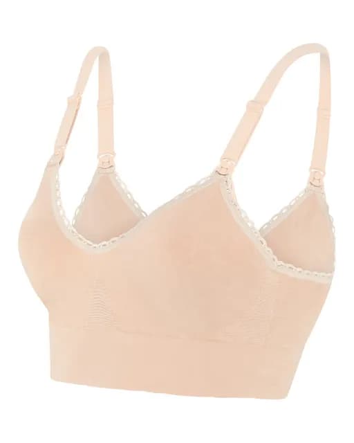 momkind Amningsbh utan bygel Sand M/L