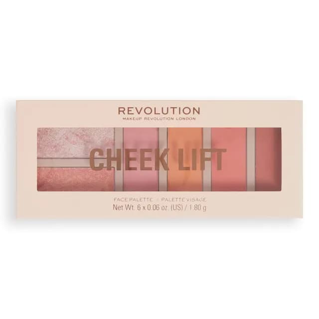 Revolution Beauty London Blush Lift Palette Pink Energy 10,8 g