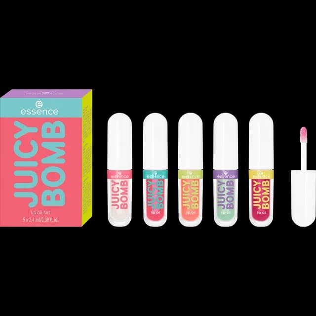 essence Juicy Bomb Lip Oil Set 01