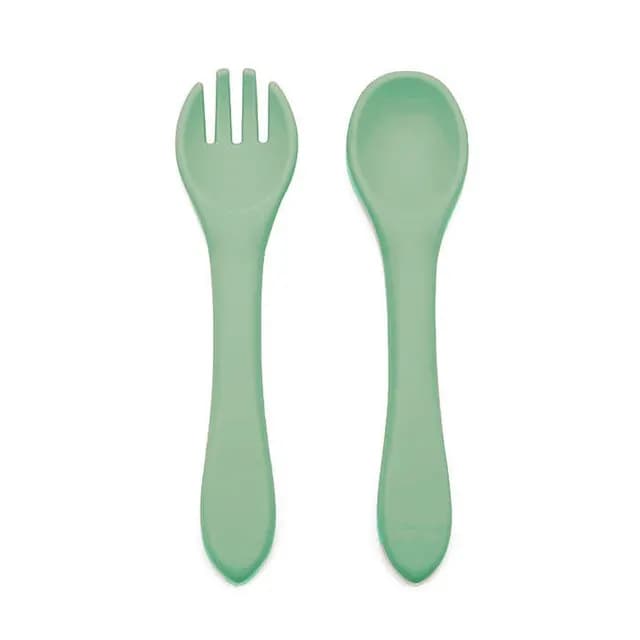 Summerville Sked och Gaffel Silikon Cameo Green
