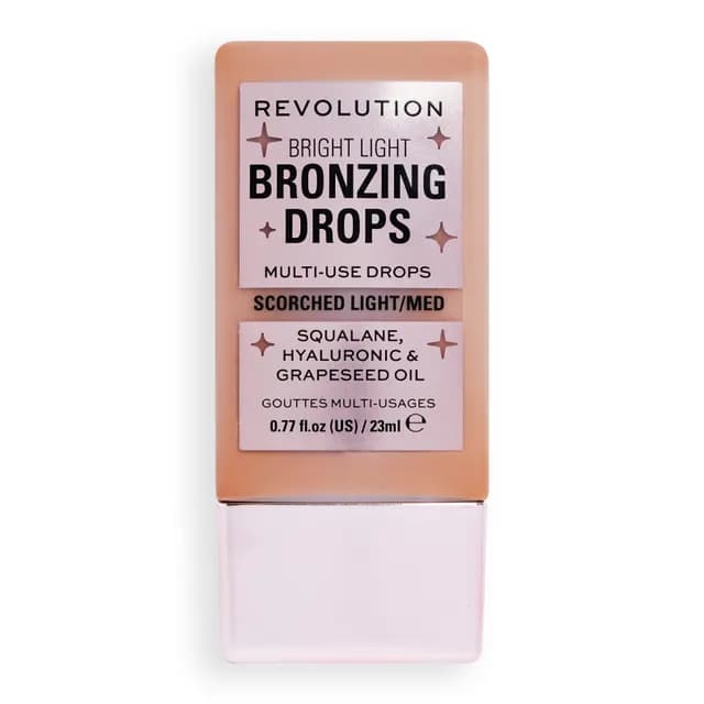 Revolution Makeup Bright Light Bronzing Drops Bronze Scorched 23 ml