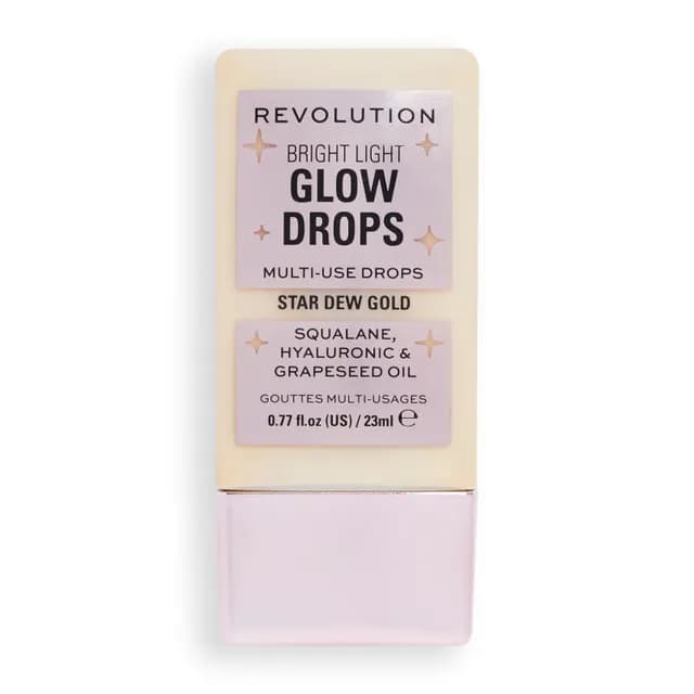 Revolution Makeup Bright Light Glow Drops Golden Star Dew 23 ml