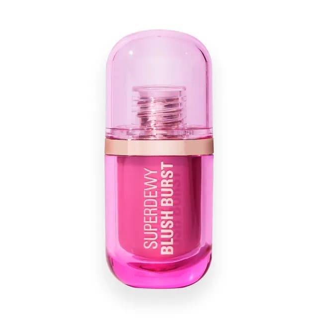 Revolution Superdewy Blush Plump Serum Liquid Blush Bubblegum Burst Pink 4,2 ml