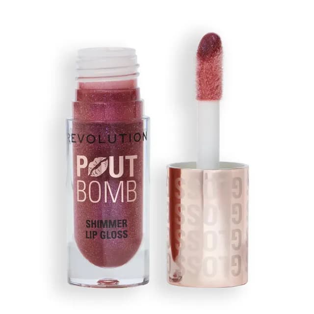 Revolution Pout Bomb Shimmer Gloss Berry Lustre 4,5 ml