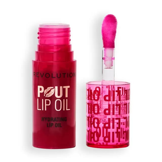 Revolution Pout Lip Oil Cherry Red 4,6 ml