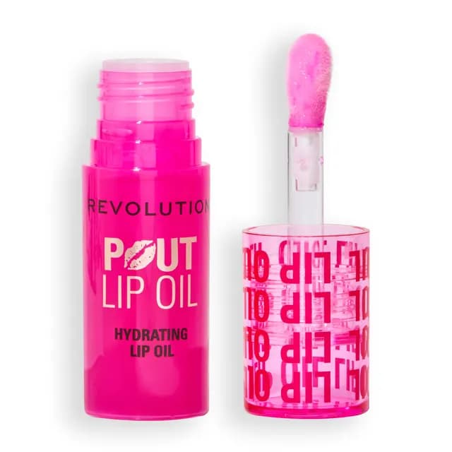 Revolution Pout Lip Oil Raspberry Pink 4,6 ml