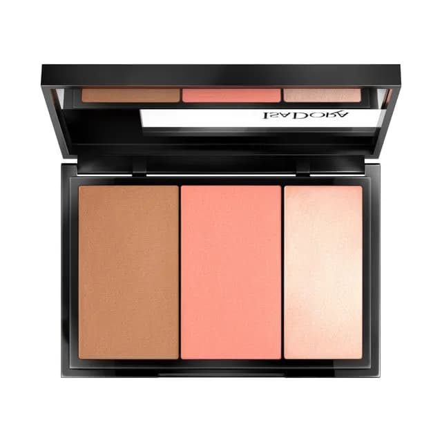 IsaDora Face Sculptor 3-in-1 Palette 60 Warm Peach