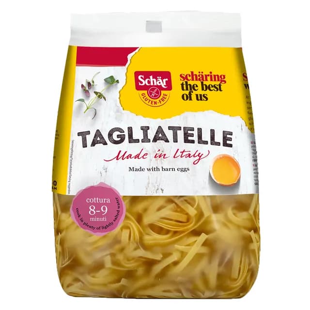 Schär Tagliatelle med ägg Glutenfri 250 g