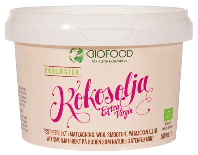 Biofood Kokosolja Extra Virgin 500 ml
