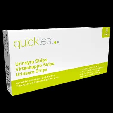 Quicktest X6 Refillstrips Urinsyra 5 st