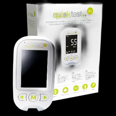 Quicktest Multitestenhet X6 1 st