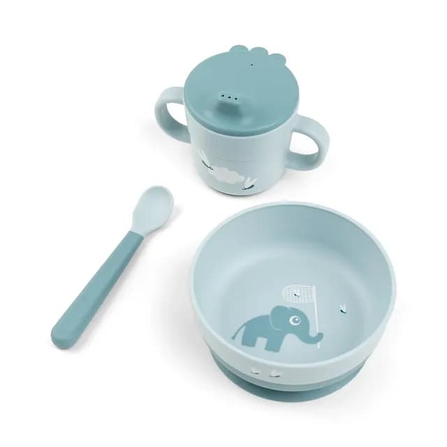 Done by Deer Foodie First Meal Set Elphee Blue