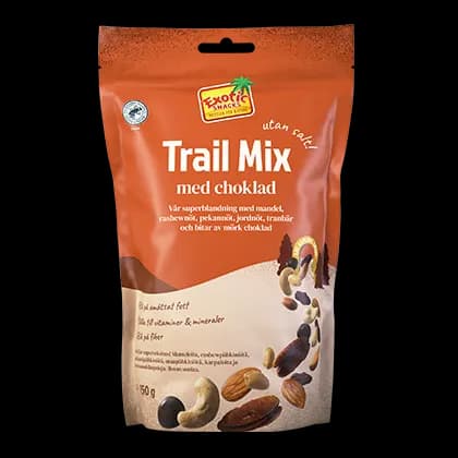 Exotic Snacks Trailmix Choklad 150 g