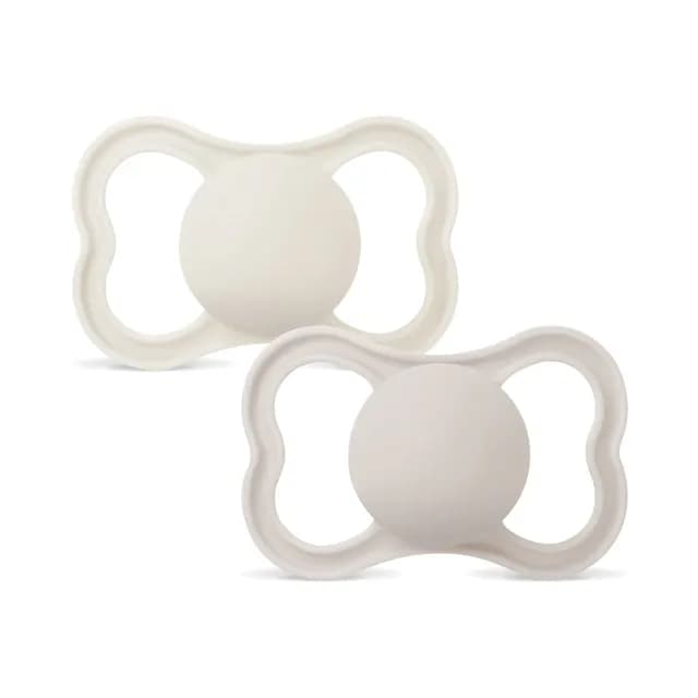MAM Air Natural Rubber 6-16 mån Neutral Unprinted 2-pack
